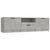 TV Cabinet Concrete Grey 140x35x40 cm Engineered Wood