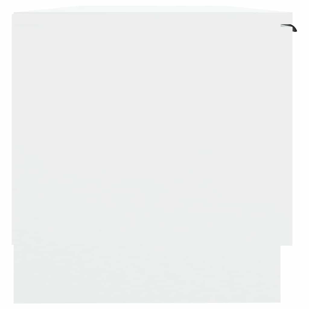 TV Cabinet White 102x35x36.5 cm Engineered Wood