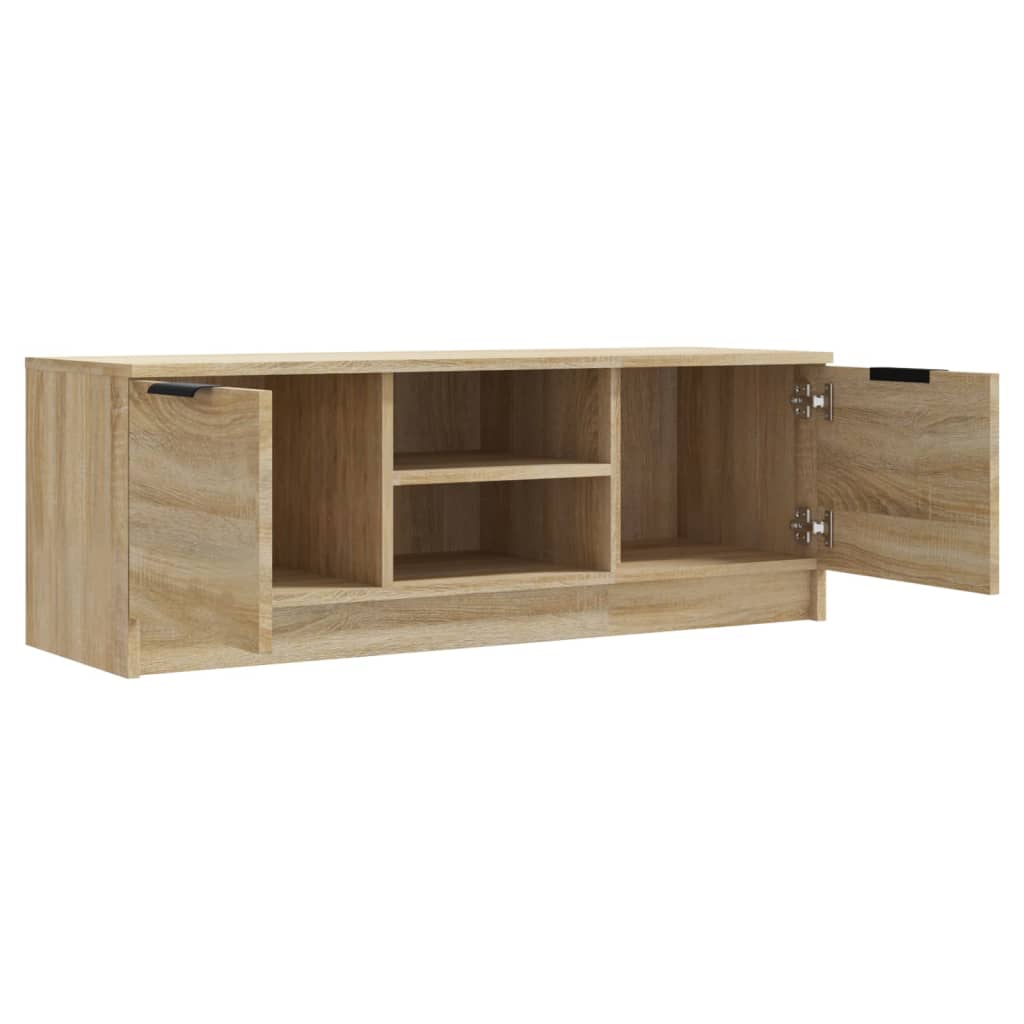 TV Cabinet Sonoma Oak 102x35x36.5 cm Engineered Wood