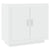 Sideboard White 80x40x75 cm Engineered Wood
