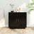 Sideboard Black 80x40x75 cm Engineered Wood