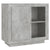 Sideboard Concrete Grey 80x40x75 cm