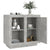 Sideboard Concrete Grey 80x40x75 cm