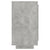 Sideboard Concrete Grey 80x40x75 cm