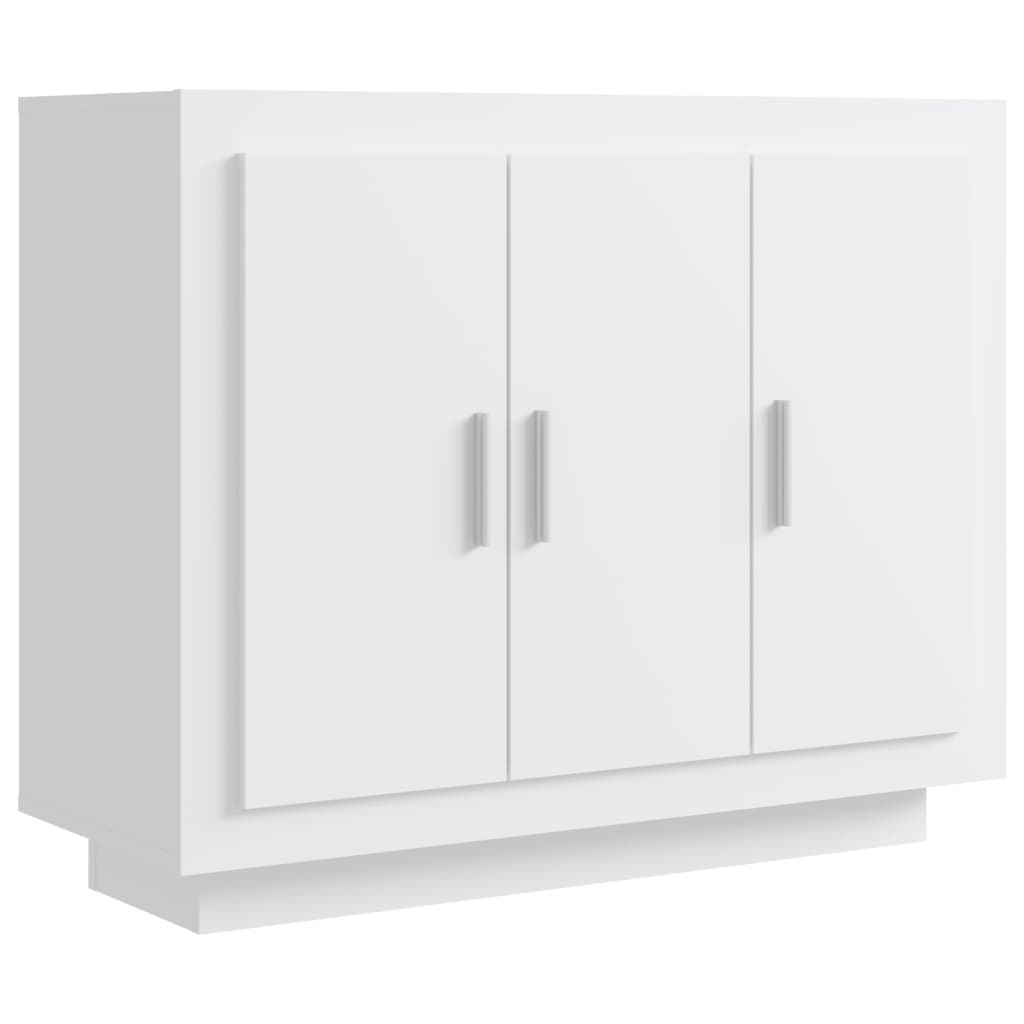 Sideboard White 92x35x75 cm Engineered Wood