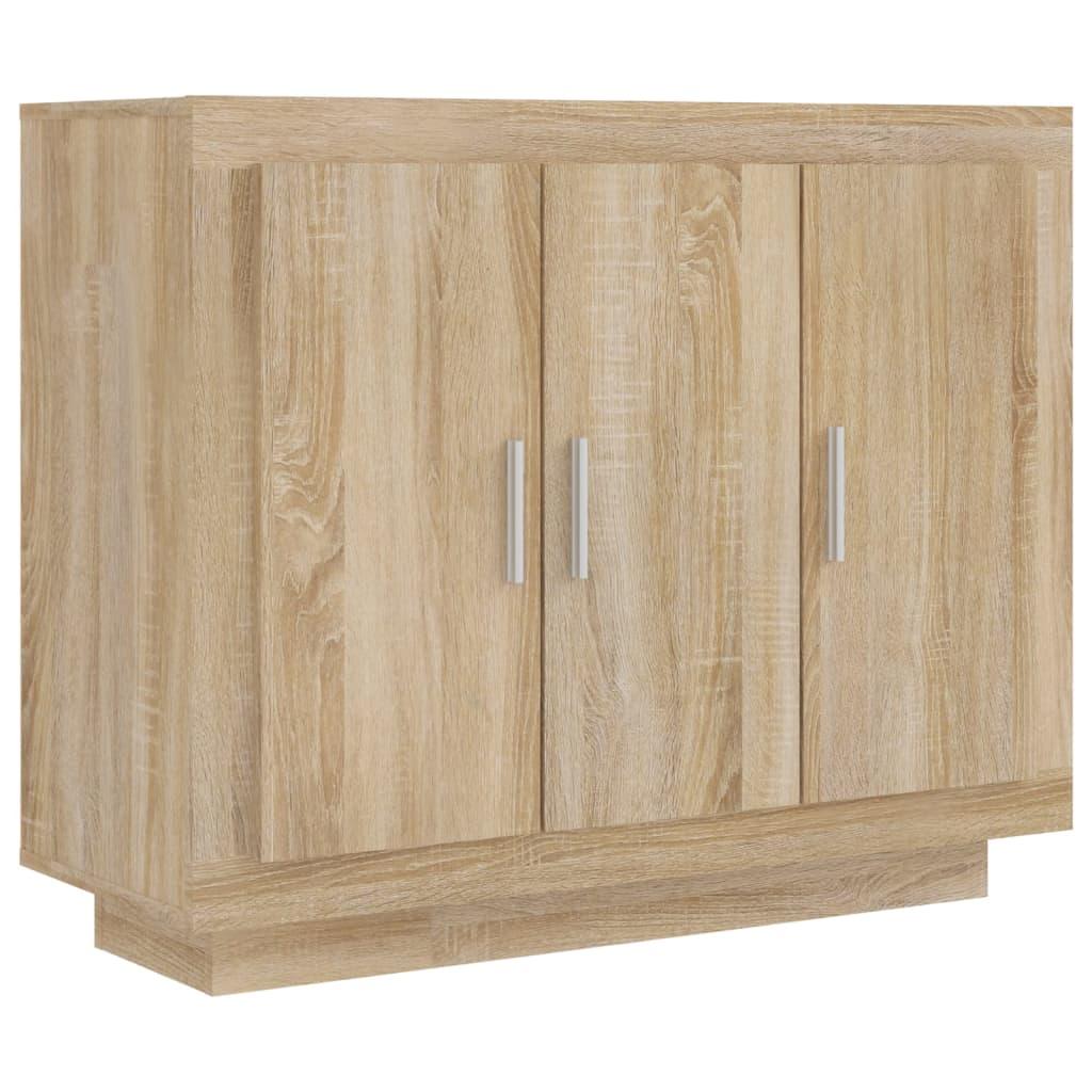 Sideboard Sonoma Oak 92x35x75 cm Engineered Wood