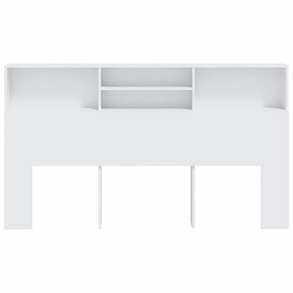 Headboard Cabinet White 180 cm