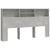 Headboard Cabinet Concrete Grey 180 cm