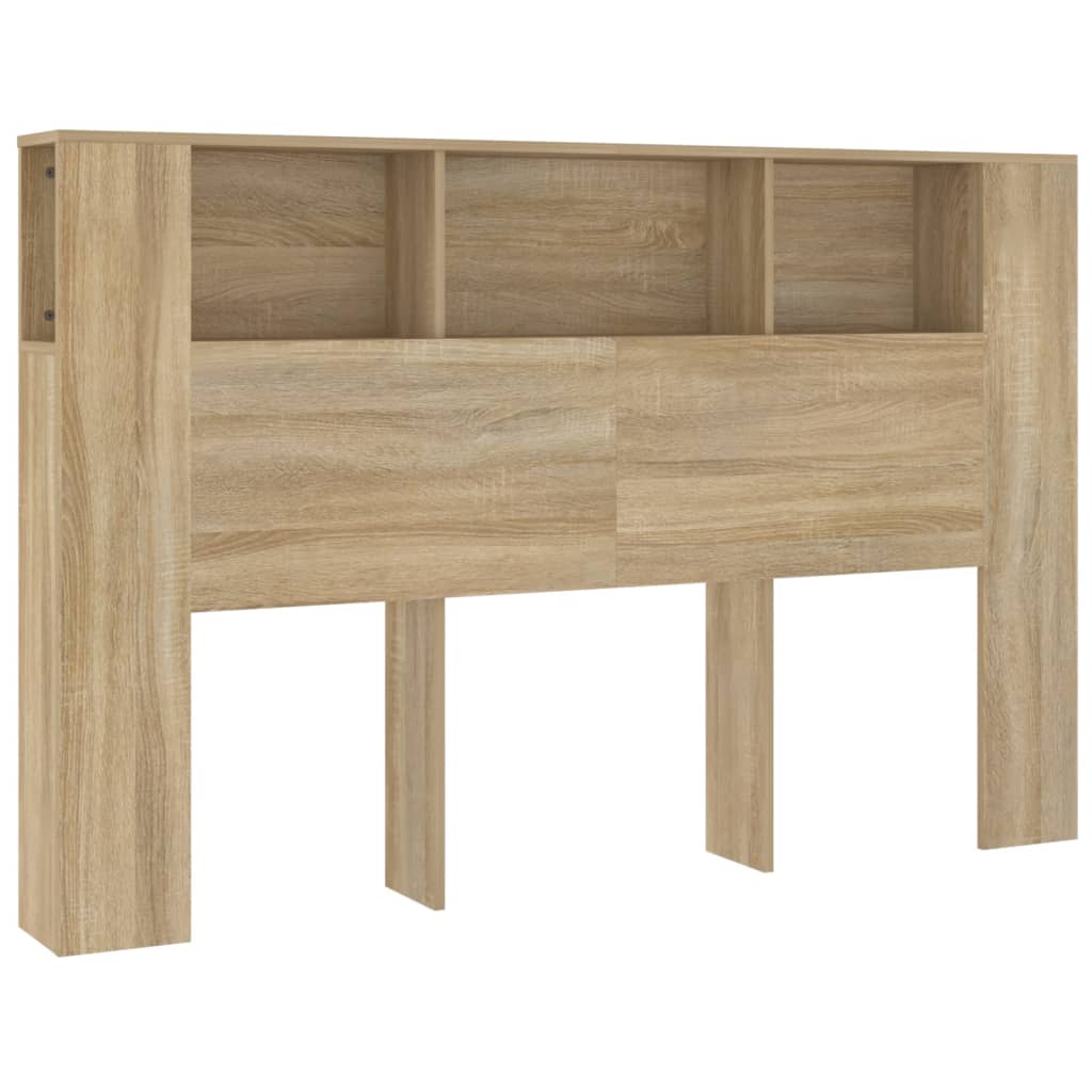 Headboard Cabinet Sonoma Oak 160 cm