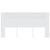 Headboard Cabinet White 200 cm