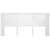 Headboard Cabinet White 220 cm