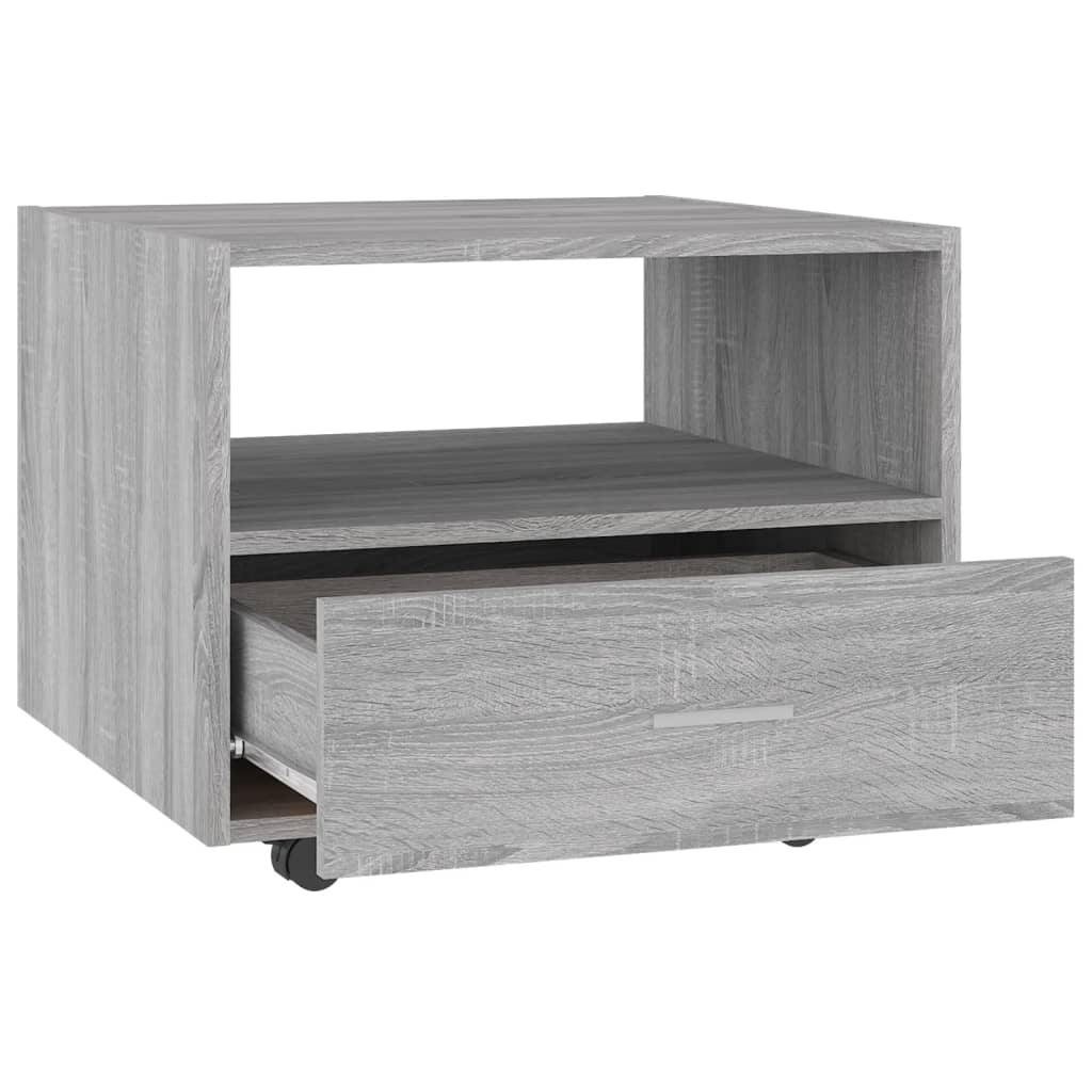 Coffee Table Grey Sonoma 55x55x40 cm Engineered Wood