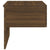 Wall-mounted Bedside Cabinet Brown Oak