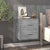 Wall-mounted Bedside Cabinet Grey Sonoma