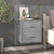 Wall-mounted Bedside Cabinets 2 pcs Grey Sonoma