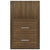 Wall-mounted Bedside Cabinets 2 pcs Brown Oak