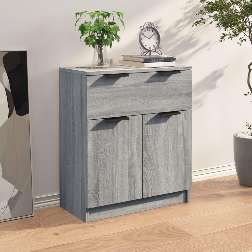 Sideboard Grey Sonoma 60x30x70 cm Engineered Wood