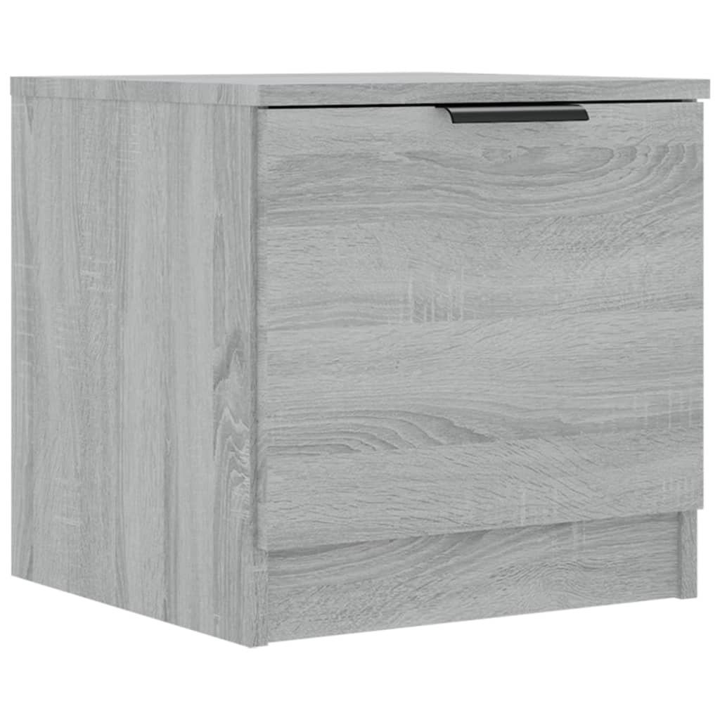 Bedside Cabinet Grey Sonoma 40x39x40 cm