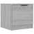 Bedside Cabinet Grey Sonoma 40x39x40 cm