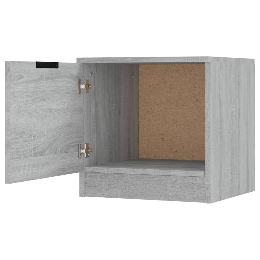 Bedside Cabinet Grey Sonoma 40x39x40 cm