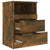 Bedside Cabinets 2 pcs Smoked Oak Engineered Wood