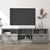 TV Cabinet Grey Sonoma 150x33.5x45 cm Engineered Wood