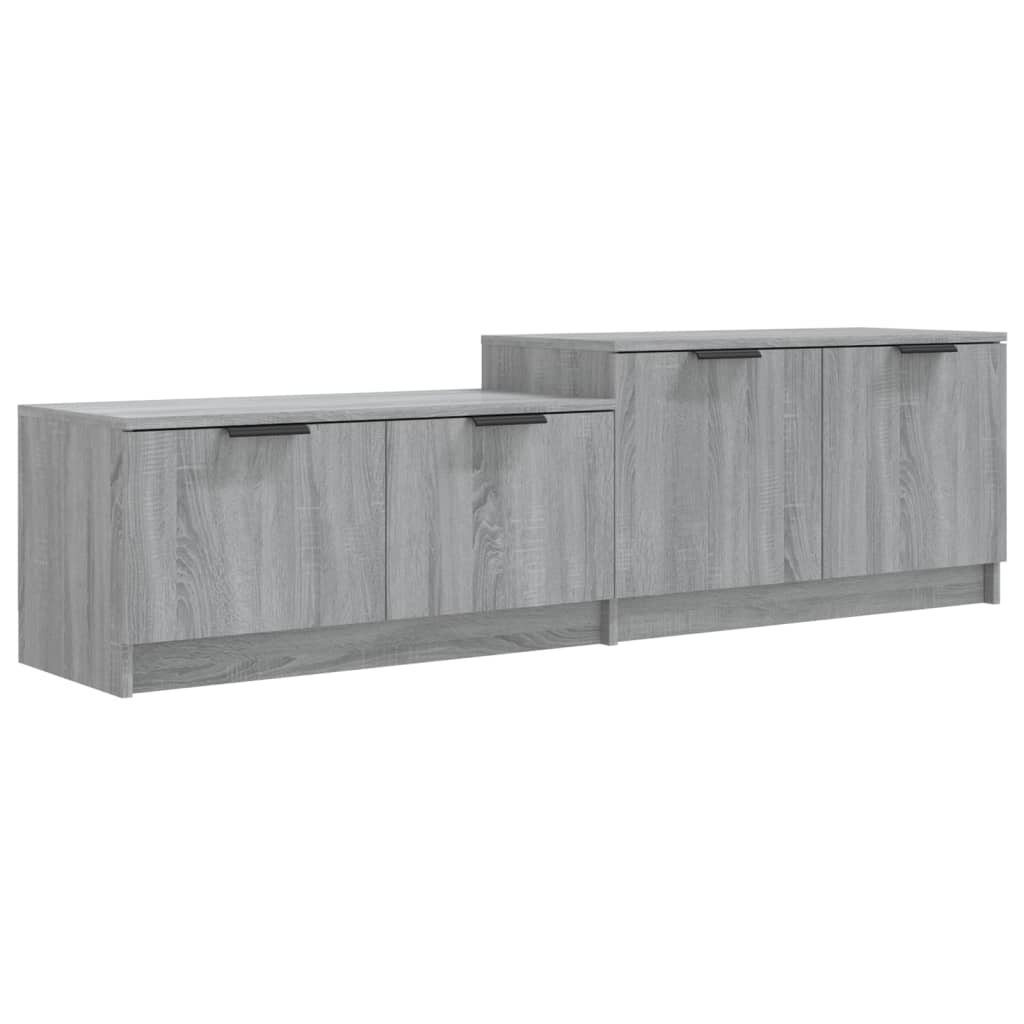 TV Cabinet Grey Sonoma 158.5x36x45 cm Engineered Wood