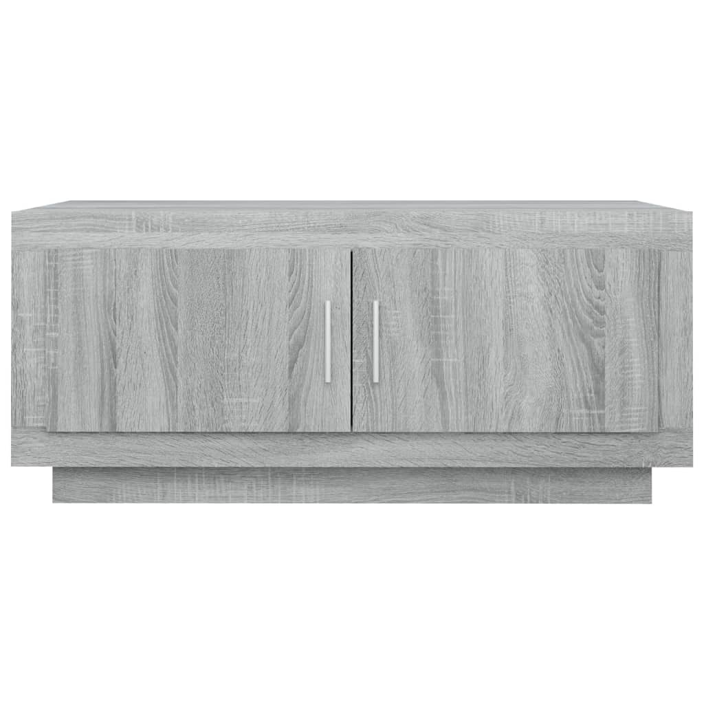 Coffee Table Grey Sonoma 102x50x45 cm Engineered Wood