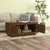 Coffee Table Brown Oak 102x50x45 cm Engineered Wood