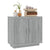 Sideboard Grey Sonoma 80x40x75 cm Engineered Wood