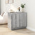 Sideboard Grey Sonoma 80x40x75 cm Engineered Wood