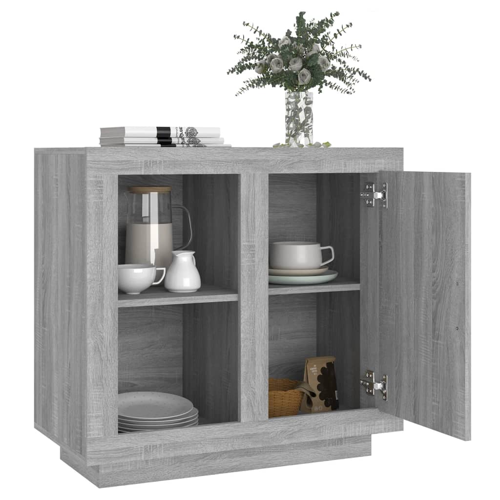 Sideboard Grey Sonoma 80x40x75 cm