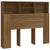 Headboard Cabinet Brown Oak 120 cm