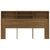 Headboard Cabinet Brown oak 180 cm