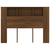 Headboard Cabinet Brown Oak 140 cm