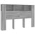 Headboard Cabinet Grey Sonoma 160 cm