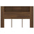 Headboard Cabinet Brown Oak 160 cm