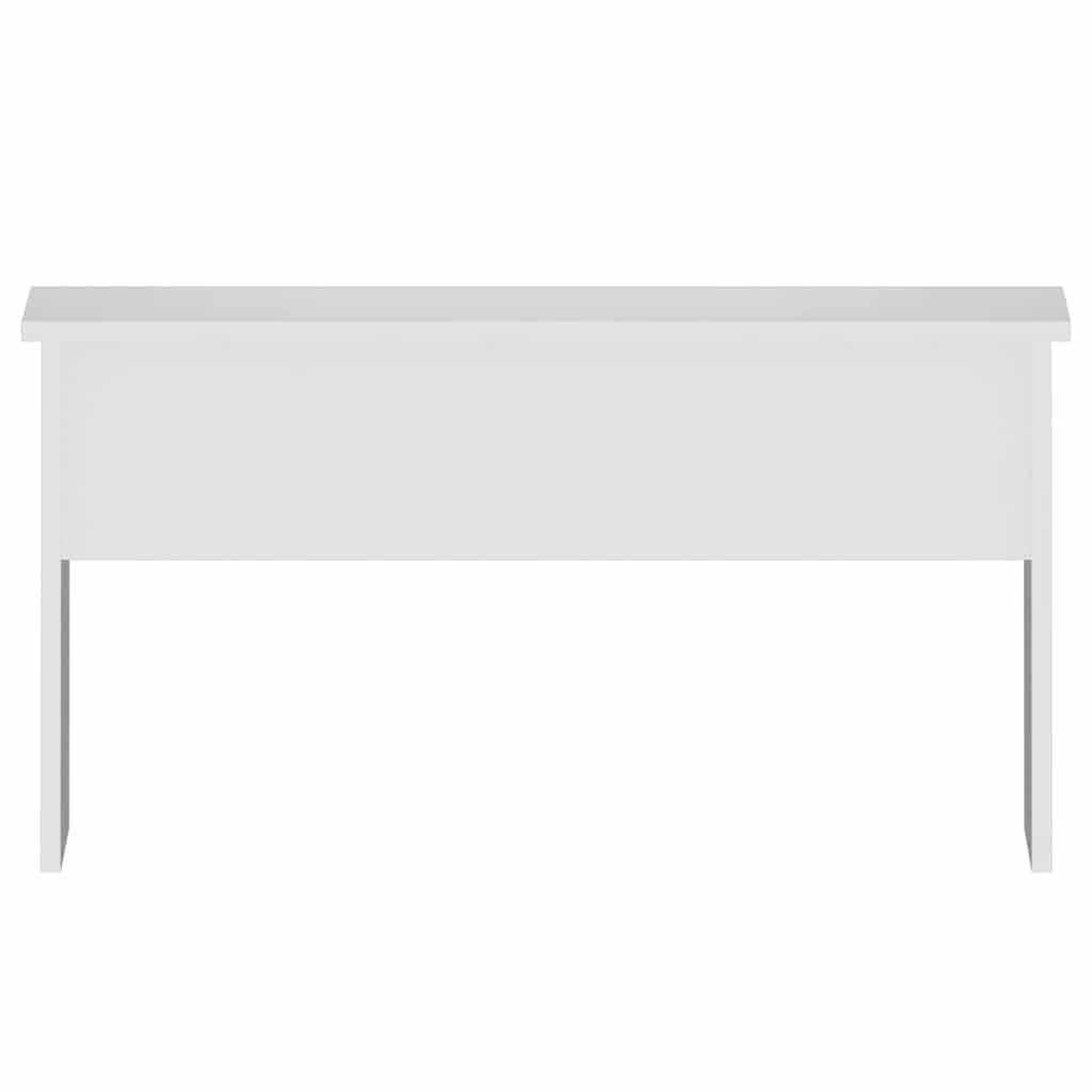 Coffee Table White 80x50.5x41.5 cm Engineered Wood