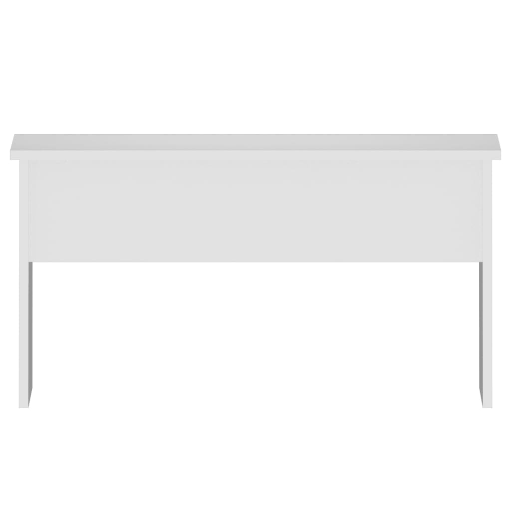 Coffee Table White 80x50.5x41.5 cm Engineered Wood