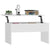 Coffee Table White 80x50.5x41.5 cm Engineered Wood