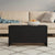 Coffee Table Black 102x55.5x52.5 cm Engineered Wood