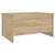 Coffee Table Sonoma Oak 80x55.5x41.5 cm Engineered Wood