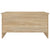 Coffee Table Sonoma Oak 80x55.5x41.5 cm Engineered Wood