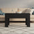 Coffee Table Black 101x49x52 cm Engineered Wood