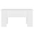 Coffee Table White 79x49x41 cm Engineered Wood