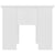 Coffee Table White 79x49x41 cm Engineered Wood