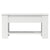 Coffee Table White 101x49x52 cm Engineered Wood