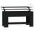 Coffee Table Black 101x49x52 cm Engineered Wood