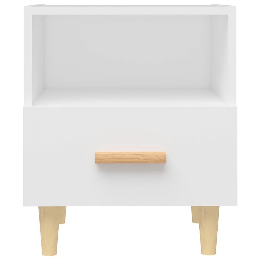 Bedside Cabinets 2 pcs White 40x35x47 cm