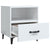 Bedside Cabinets 2 pcs High Gloss White Engineered Wood